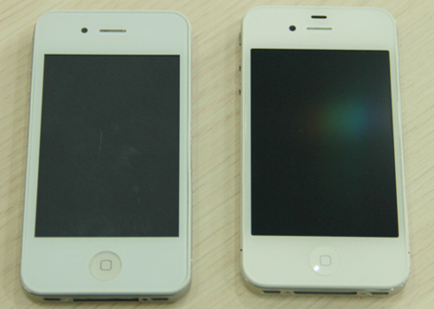 Dùng Iphone thật để