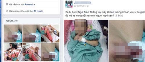 Vụ bé trai bị khoan vào vùng kín: Người
