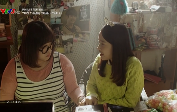 Tuổi thanh xuân tập 12: Nhã Phương xao xuyến vì ảnh khoe body của trai Hàn