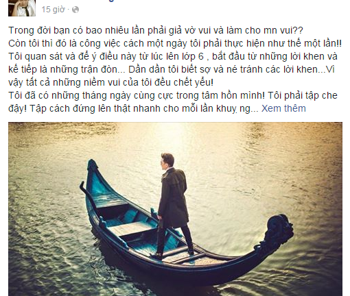 Đàm Vĩnh Hưng thú nhận giả vờ để làm vui cho mọi người