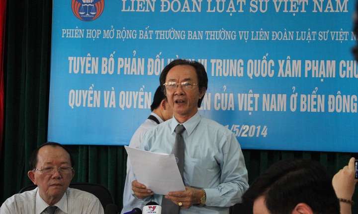 Kêu gọi giới luật sư quốc tế lên án Trung Quốc