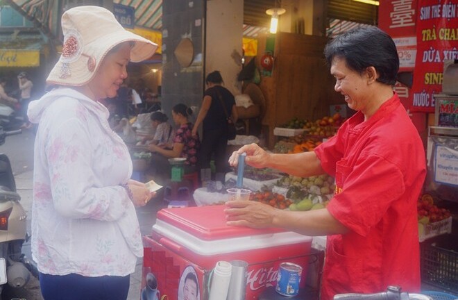 Bán cà phê dạo: