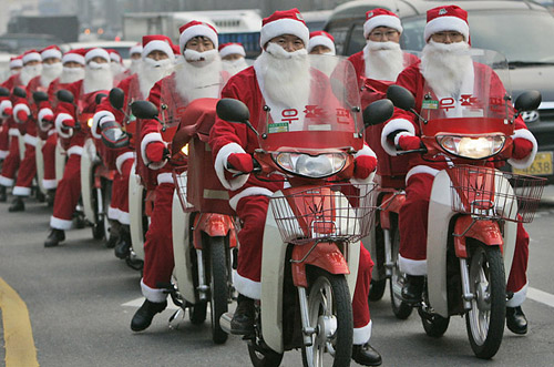 Noel 2014: Dịch vụ làm đẹp, ông già Noel giao quà