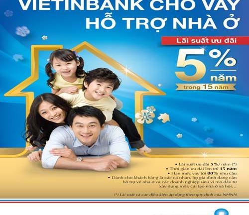 VietinBank mở rộng cho vay và hỗ trợ nhà ở