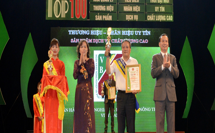 Agribank - Top 100 Thương hiệu nhãn hiệu uy tín