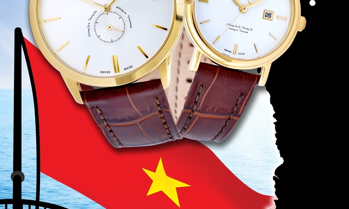 Đồng hồ Thụy Sỹ Candino - Phiên bản Hoàng Sa & Trường Sa