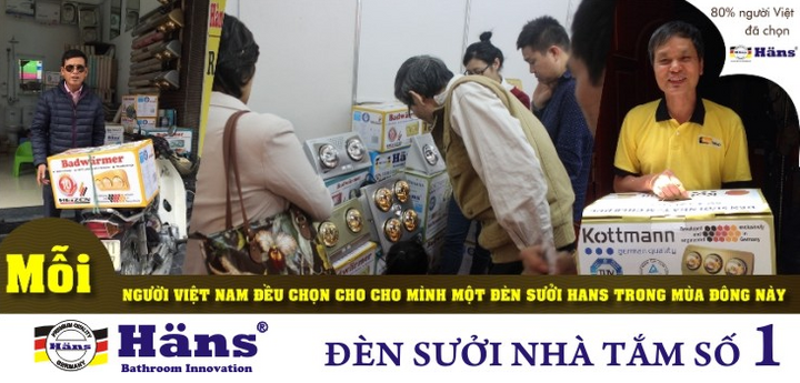 Nên mua đèn sưởi nhà tắm loại nào tốt?