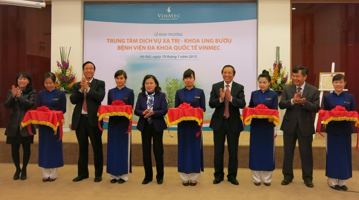 Vinmec khai trương Trung tâm dịch vụ xạ trị hiện đại hàng đầu Việt Nam