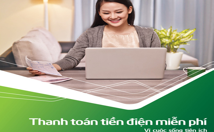 Thanh toán hóa đơn tiền điện tự động với Vietcombank 