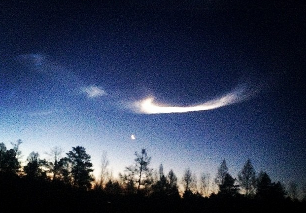 Một thiên thạch rơi và nổ tung tại miền Đông Nga