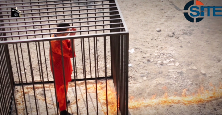 IS tung video thiêu sống phi công Jordan al-Kasaesbeh