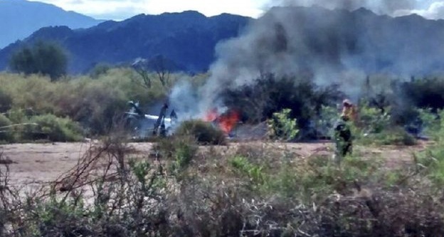 Trực thăng rơi ở Argentina, 10 người thiệt mạng