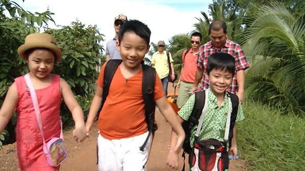 Hà Anh thích thú với