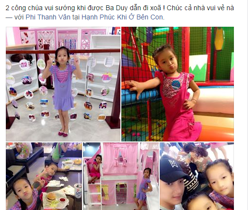 Tình trẻ Phi Thanh Vân khoe ảnh đưa con gái đi chơi Trung thu
