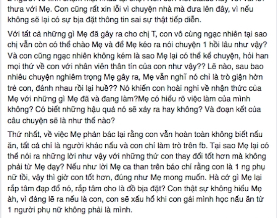 Ngọc Thuý viết tâm thư xót xa cho mẹ ruột đã 
