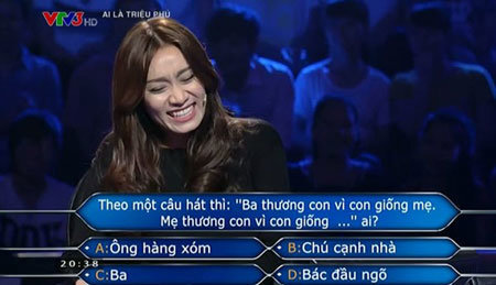Lùm xùm chương trình “Ai là triệu phú”
