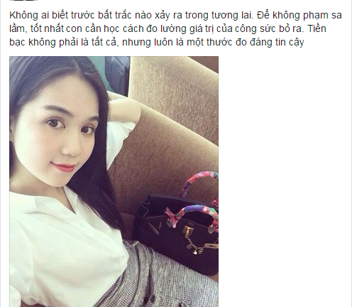 Phát ngôn mới về tiền của 