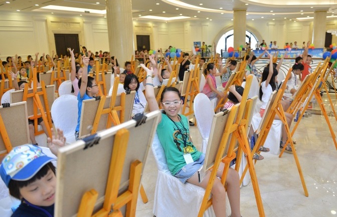 Cư dân nhí Vinhomes tỏa sáng cùng giải vẽ “Ngôi nhà mơ ước của em”
