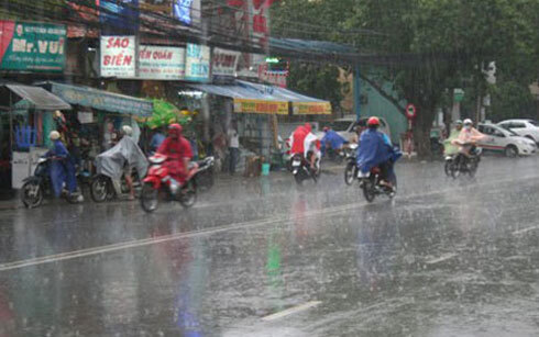 Dự báo thời tiết ngày 22/9: Mưa dông trên diện rộng