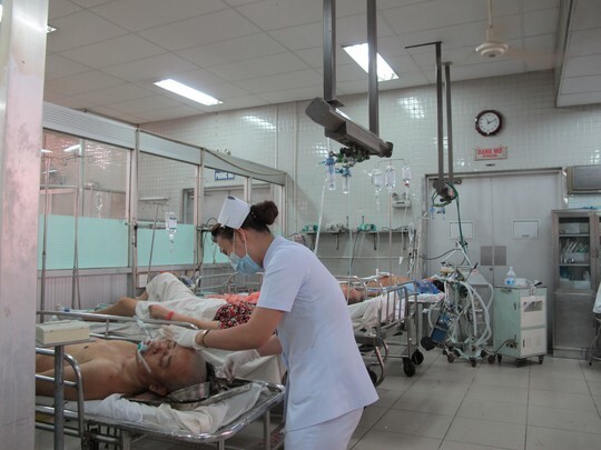 Phó Công an xã té lầu bí hiểm tại cơ quan, chấn thương sọ não