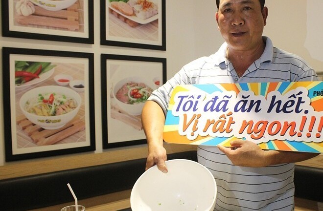 Tô phở khổng lồ ở Sài Gòn sẽ được mang xuất ngoại