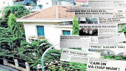 Ông Hoàng Văn Nghiên xin trả lại biệt thự 12 Nguyễn Chế Nghĩa