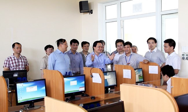 Sáng nay (30/5), thí sinh bắt đầu dự thi đánh giá năng lực