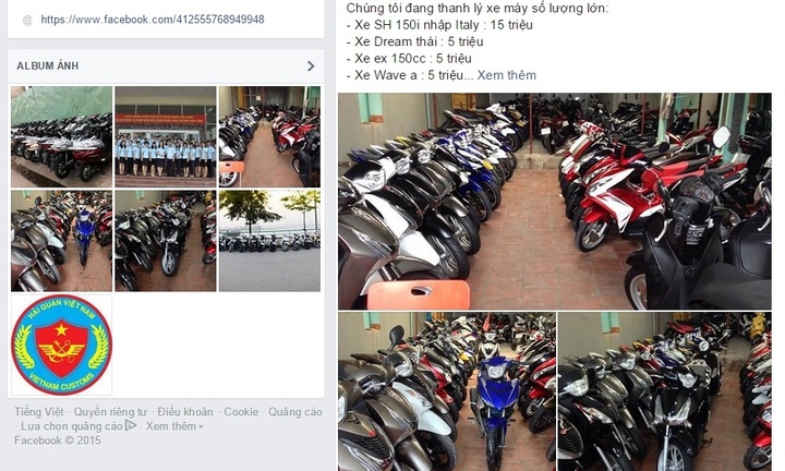 Vạch trần chiêu mạo danh, thanh lý xe máy “xịn” thu lợi khủng