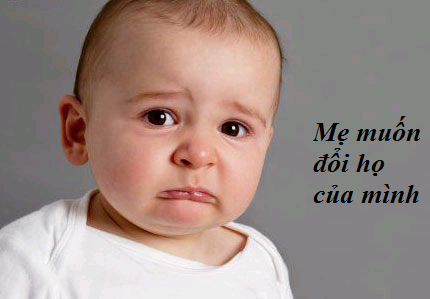 Thủ tục thay đổi họ tên cho con khi vợ chồng đã ly hôn