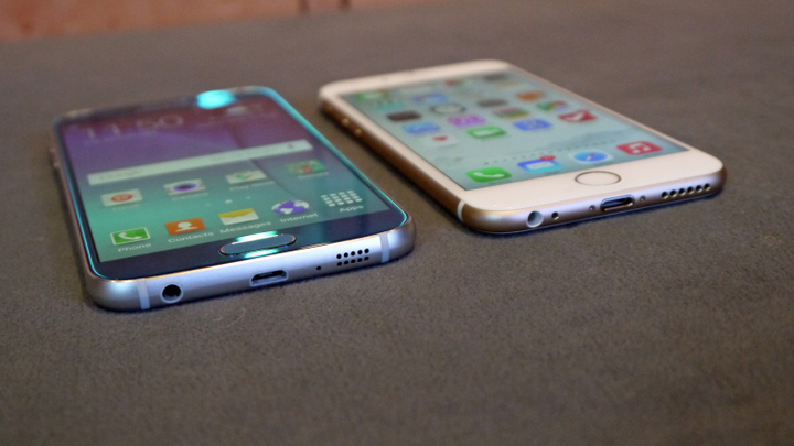 Cuộc so găng giữa 2 siêu phẩm iPhone 6S và Samsung Galaxy S6
