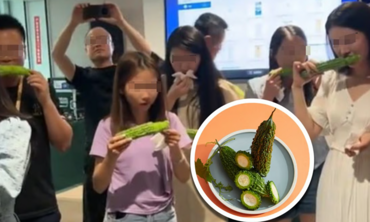 Trung Quốc: Nhân viên bị bắt mướp đắng sống vì không hoàn thành chỉ tiêu