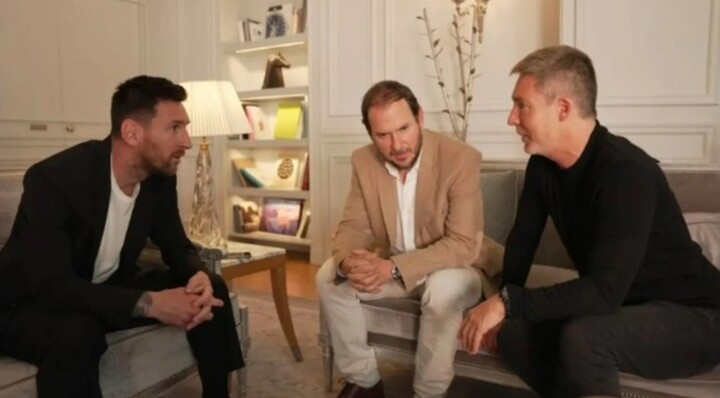 Messi lấn sân sang đóng phim truyền hình trước khi sang Mỹ thi đấu