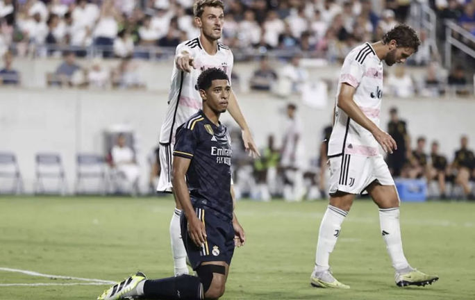 Real Madrid để thua Juventus trong trận giao hữu cuối cùng trước mùa giải mới