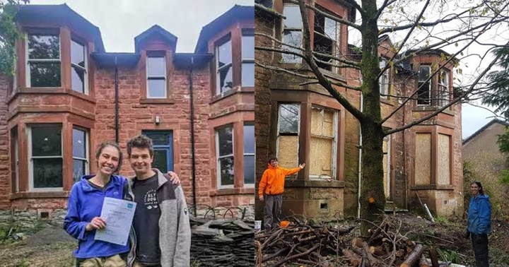 Cặp vợ chồng bất ngờ mua được căn biệt thự cổ thời Victoria