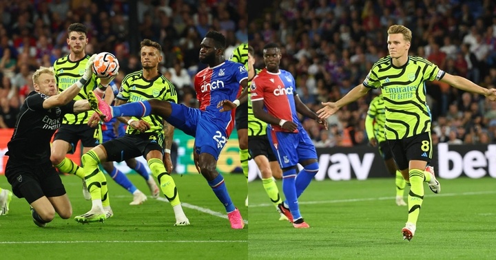 Chơi thiếu người, Arsenal vất vả giành chiến thắng trước Crystal Palace