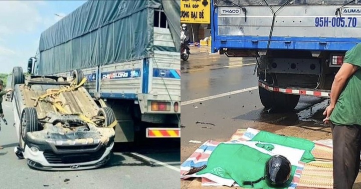 Tin tức tai nạn giao thông mới nhất ngày 24/8: Ngã xe máy trên đường, người đàn ông bị ô tô tải cán tử vong