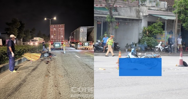 Tin tức tai nạn giao thông mới nhất ngày 26/8: Mô tô phân khối lớn va chạm xe container lúc sáng sớm, một người tử vong