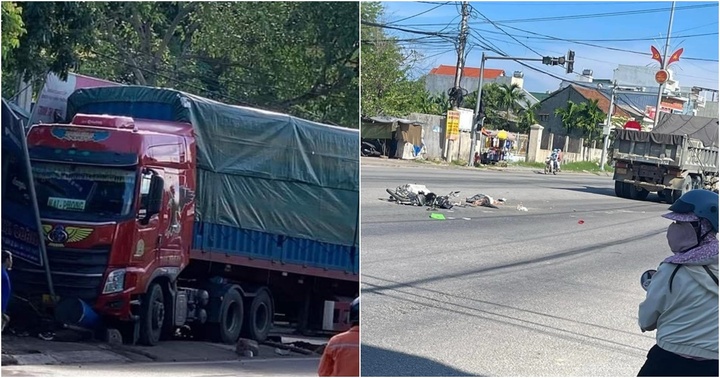 Tin tức tai nạn giao thông mới nhất ngày 21/9: Ô tô đầu kéo tông xe máy đang sang đường, một người tử vong
