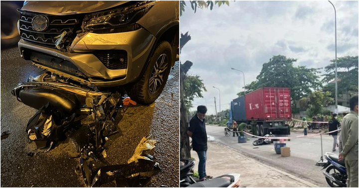 Tin tức tai nạn giao thông mới nhất ngày 26/9: Xe container va chạm xe máy, nữ công nhân tử vong thương tâm