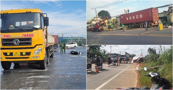 Tin tức tai nạn giao thông mới nhất ngày 8/10: Xe tải va chạm xe máy làm 3 người thương vong