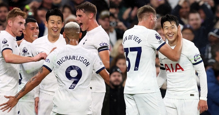 Son Heung Min tỏa sáng, Tottenham trở lại ngôi đầu Ngoại hạng Anh