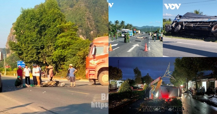 Tin tức tai nạn giao thông mới nhất ngày 28/10: Tai nạn giao thông giữa xe đầu kéo và xe mô tô, 1 người tử vong