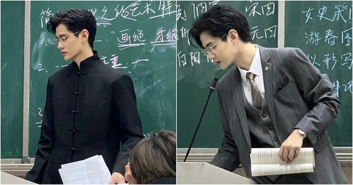 Thầy giáo trẻ có ngoại hình điển trai như