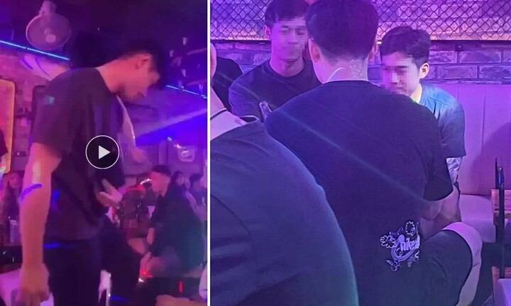 Cầu thủ Trung Quốc bị phát hiện trốn tập, đến quán bar ở Việt Nam trước trận thua Hà Nội FC