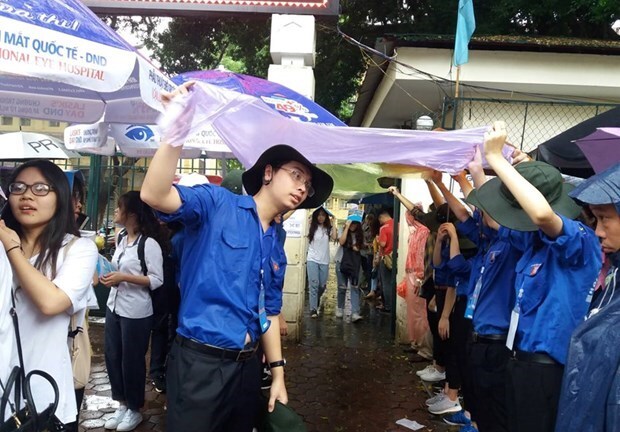 Thời tiết ngày đầu kỳ thi THPT quốc gia: Nhiều nơi có mưa dông 