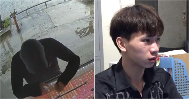 Quảng Trị: Nam sinh viên liều lĩnh cướp tiệm vàng do thiếu tiền