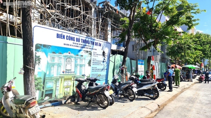 Đà Nẵng: Sập giàn giáo khiến 5 người thương vong 