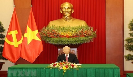 Tổng Bí thư Nguyễn Phú Trọng điện đàm với Tổng Bí thư, Chủ tịch nước Trung Quốc Tập Cận Bình