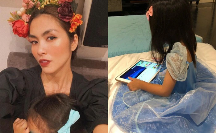 Tăng Thanh Hà khoe tài năng nghệ thuật “chuẩn con nhà nòi” của ái nữ 