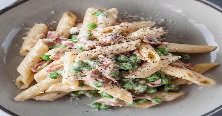 Cách làm pasta đậu hà lan đơn giản siêu đơn giản cho người lười nấu ăn